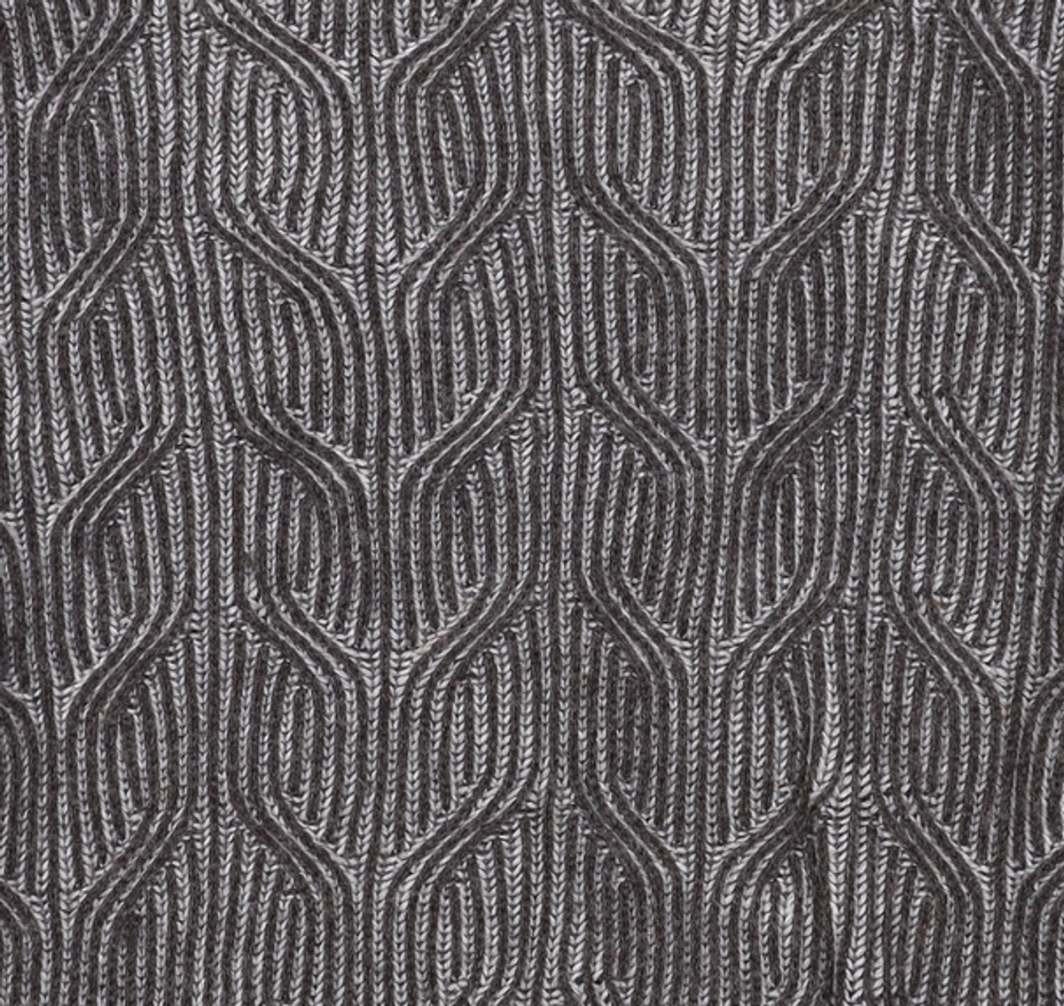 메종미네드(MAISON MINED) SHAFT OVER KNIT CHARCOAL