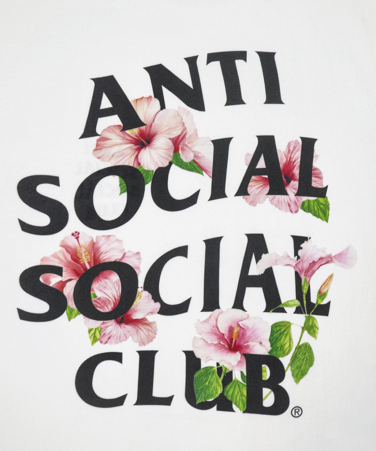 안티 소셜 소셜 클럽(ANTI SOCIAL SOCIAL CLUB) MUGUNGHWA TEE WHITE