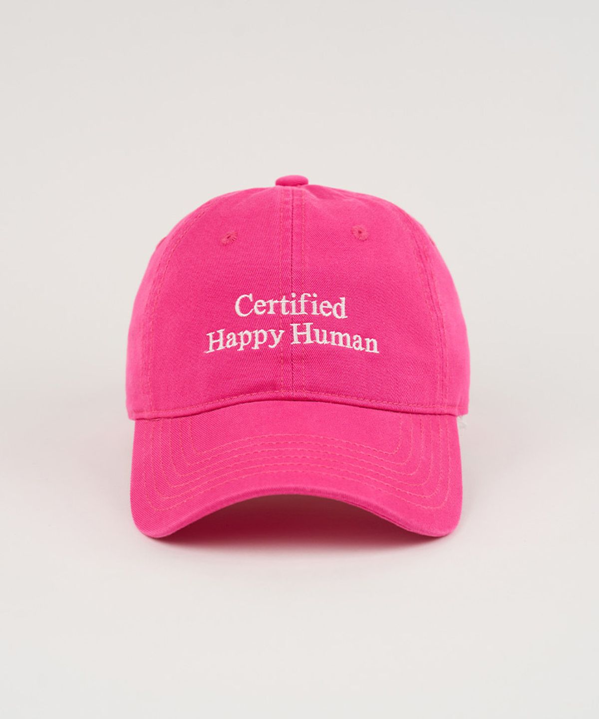 아이백유어파든(I BAG YOUR PARDON) Certified Happy Human ballcap