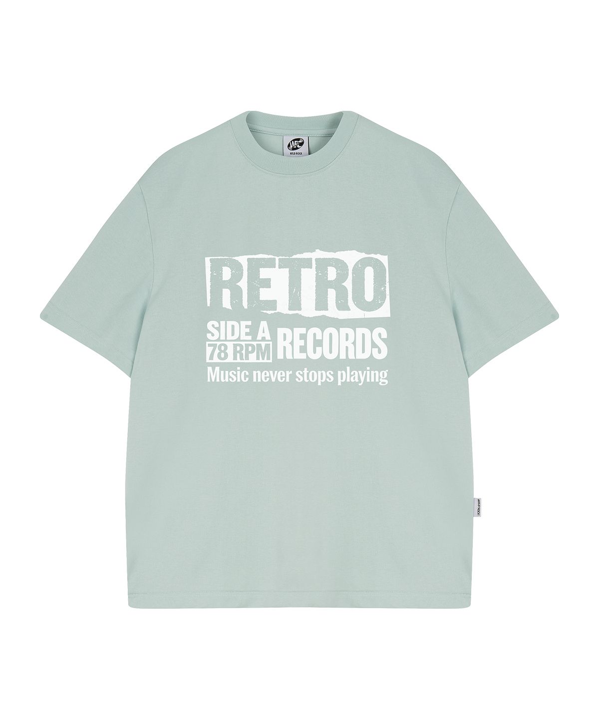 와일드락(WILDROCK) [SET] WILD 그래픽 쿨코튼 오버핏 반팔 티셔츠 PART02_4 STYLE