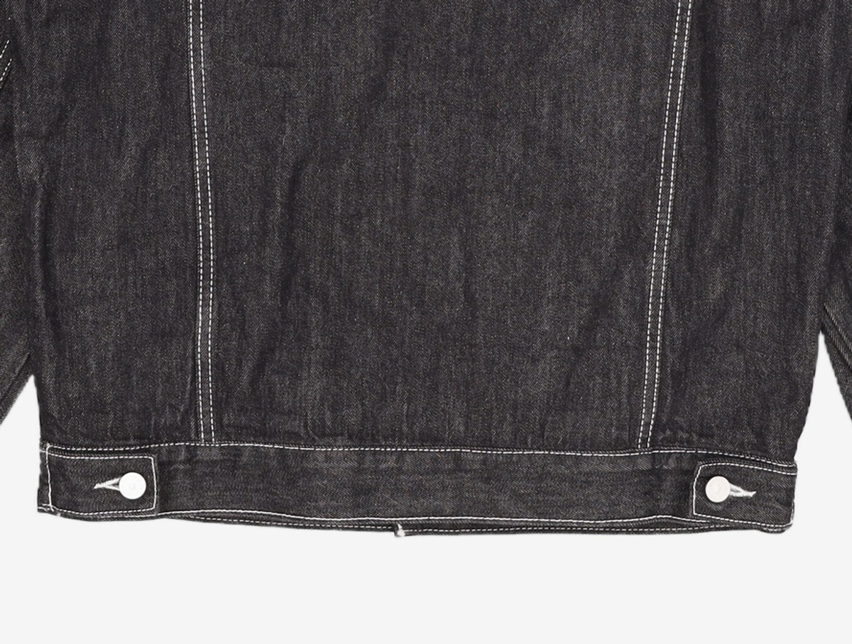 86로드(86ROAD) 2724 Washing denim jacket RAW BLACK M