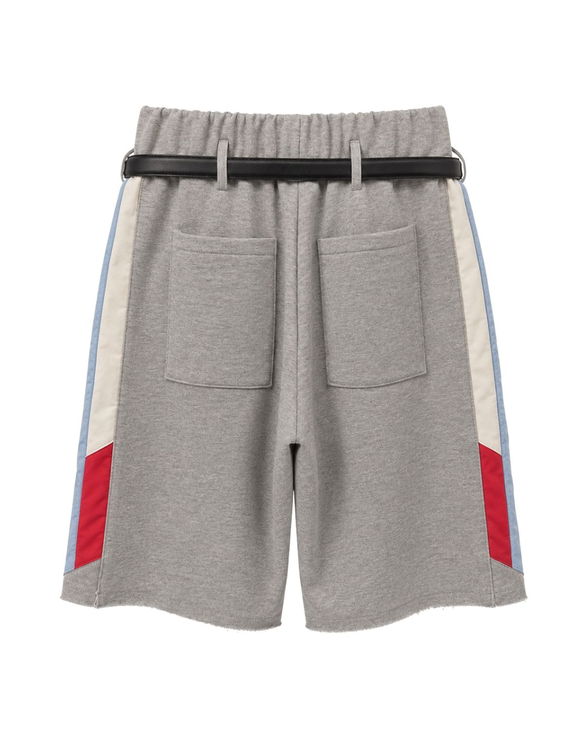 오디너리피플(ORDINARY PEOPLE) RE : Patchline Color Trackers Sweat Half Pants [GRAY]