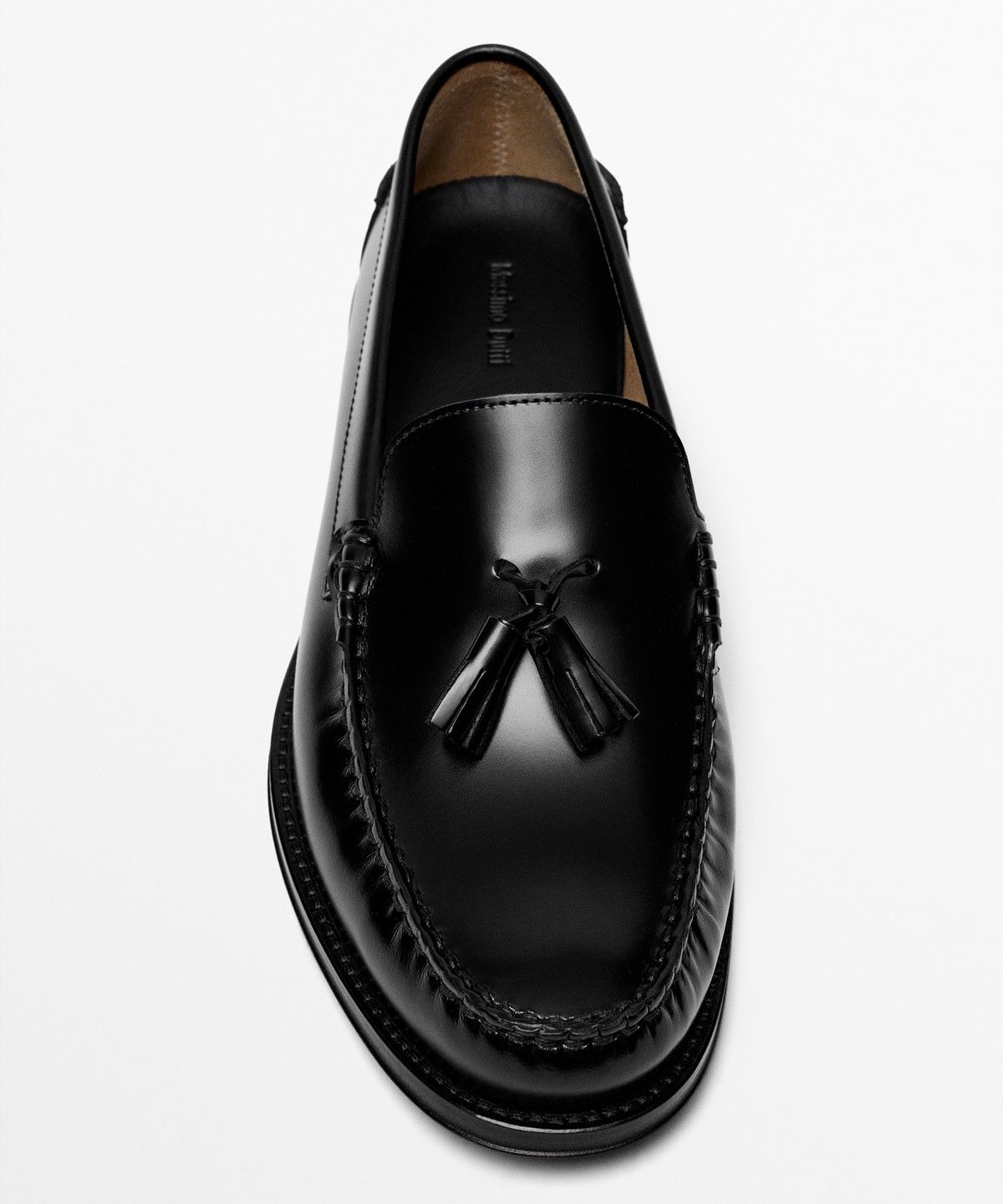 마시모두띠(MASSIMO DUTTI) 소프트 레더 태슬 로퍼