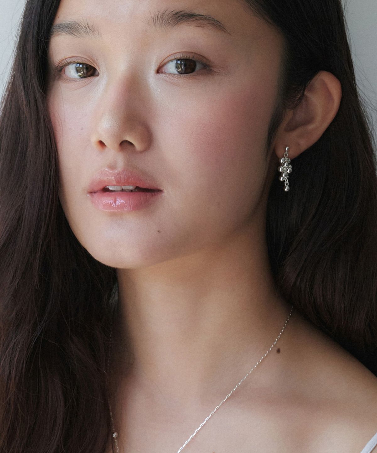 오블라(OVLA) silver grape drop earring JE077