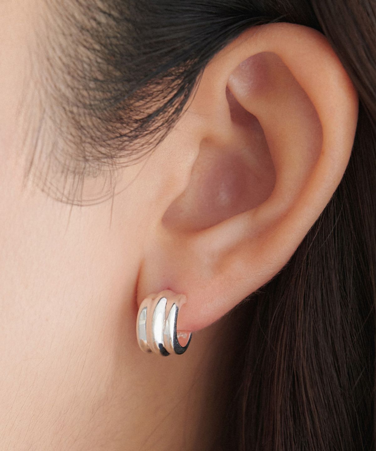 오블라(OVLA) time molding earring_S JE075