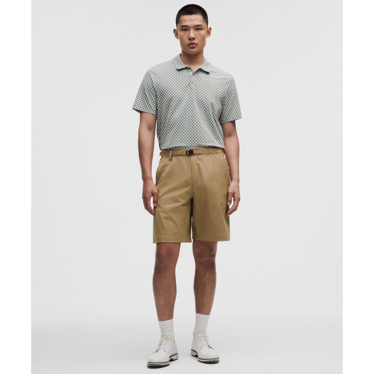 룰루레몬(LULULEMON) 로고 스포츠 폴로 숏슬리브  SQD2