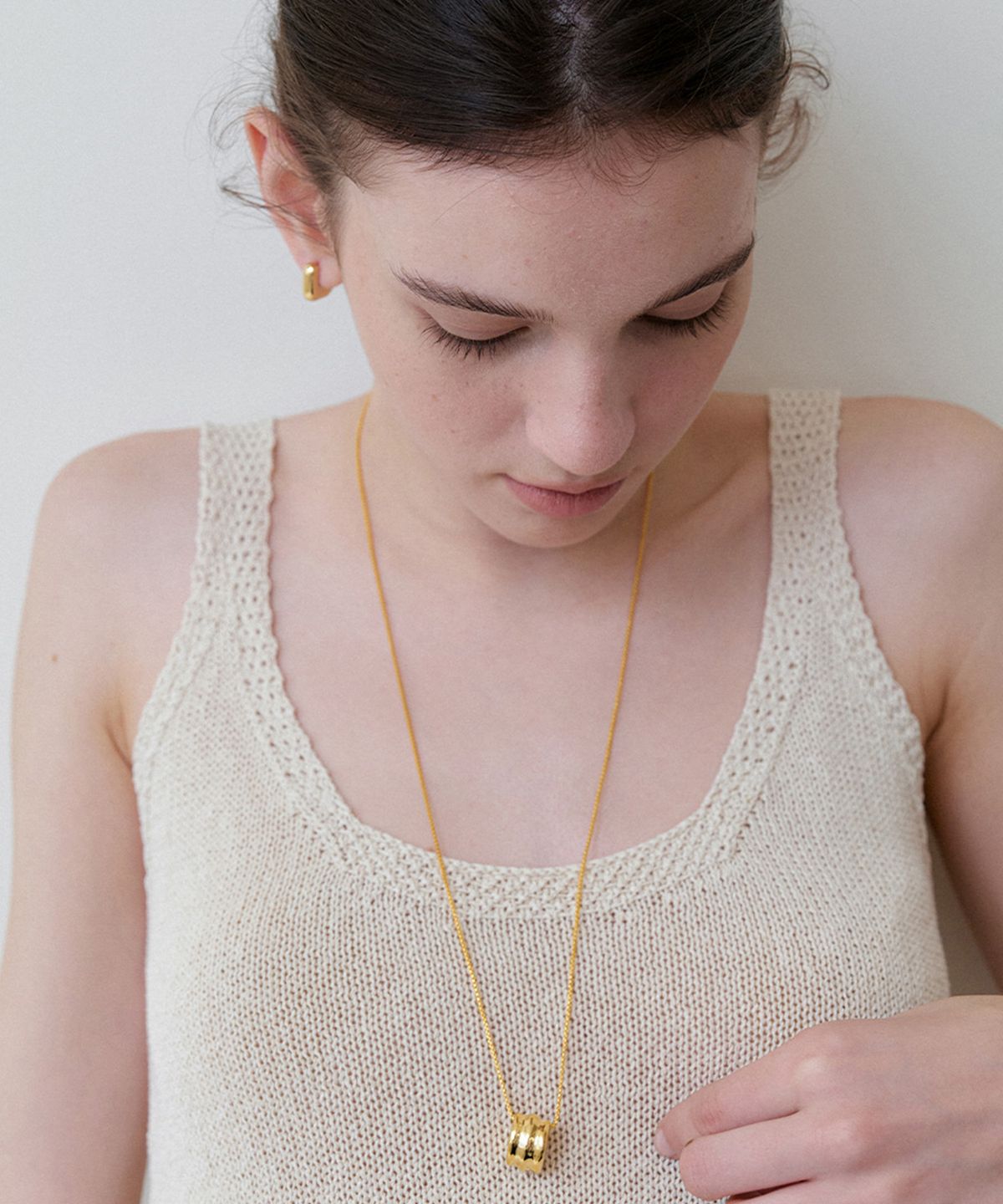 오블라(OVLA) time molding necklace JN050