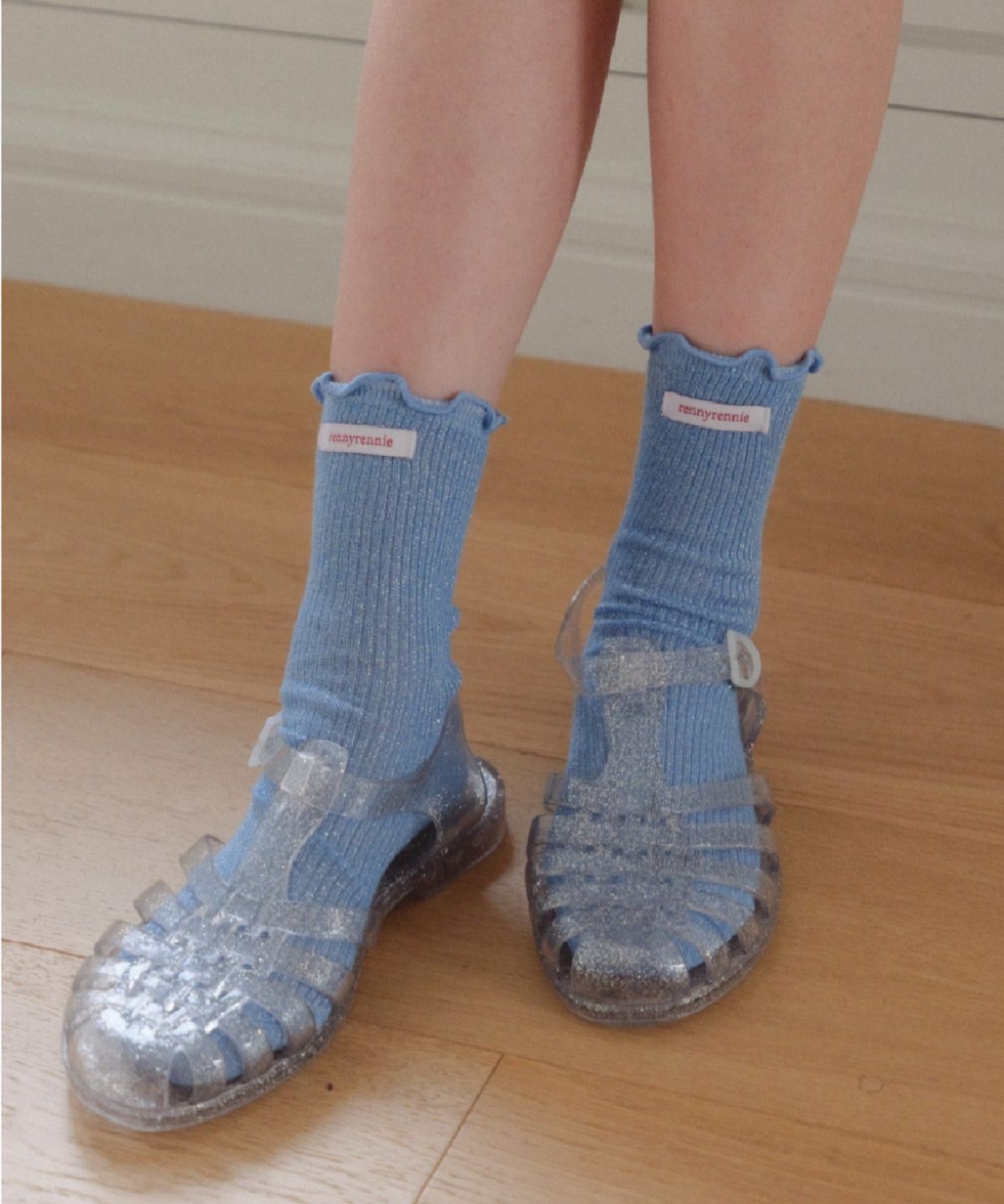 래니래니(RENNYRENNIE) GLITTER FRILL SOCKS - 글리터 프릴 양말 5종 택1