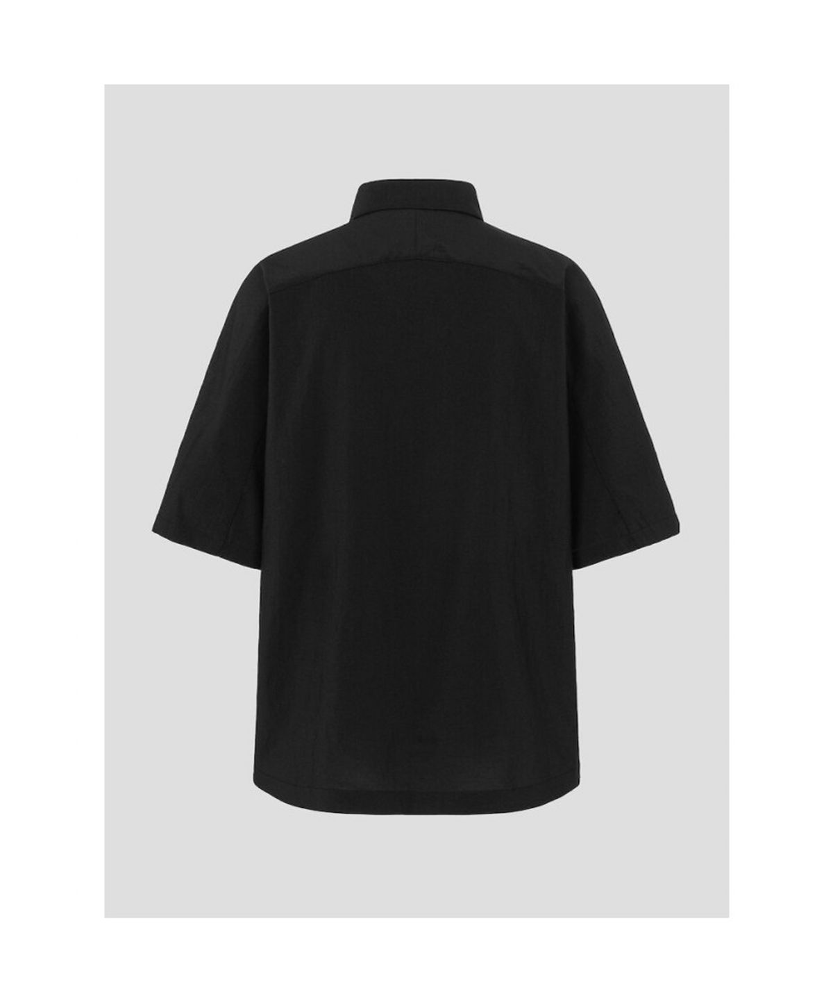 빈폴 멘(BEANPOLE MEN) 아우터형 반소매 셔츠  블랙