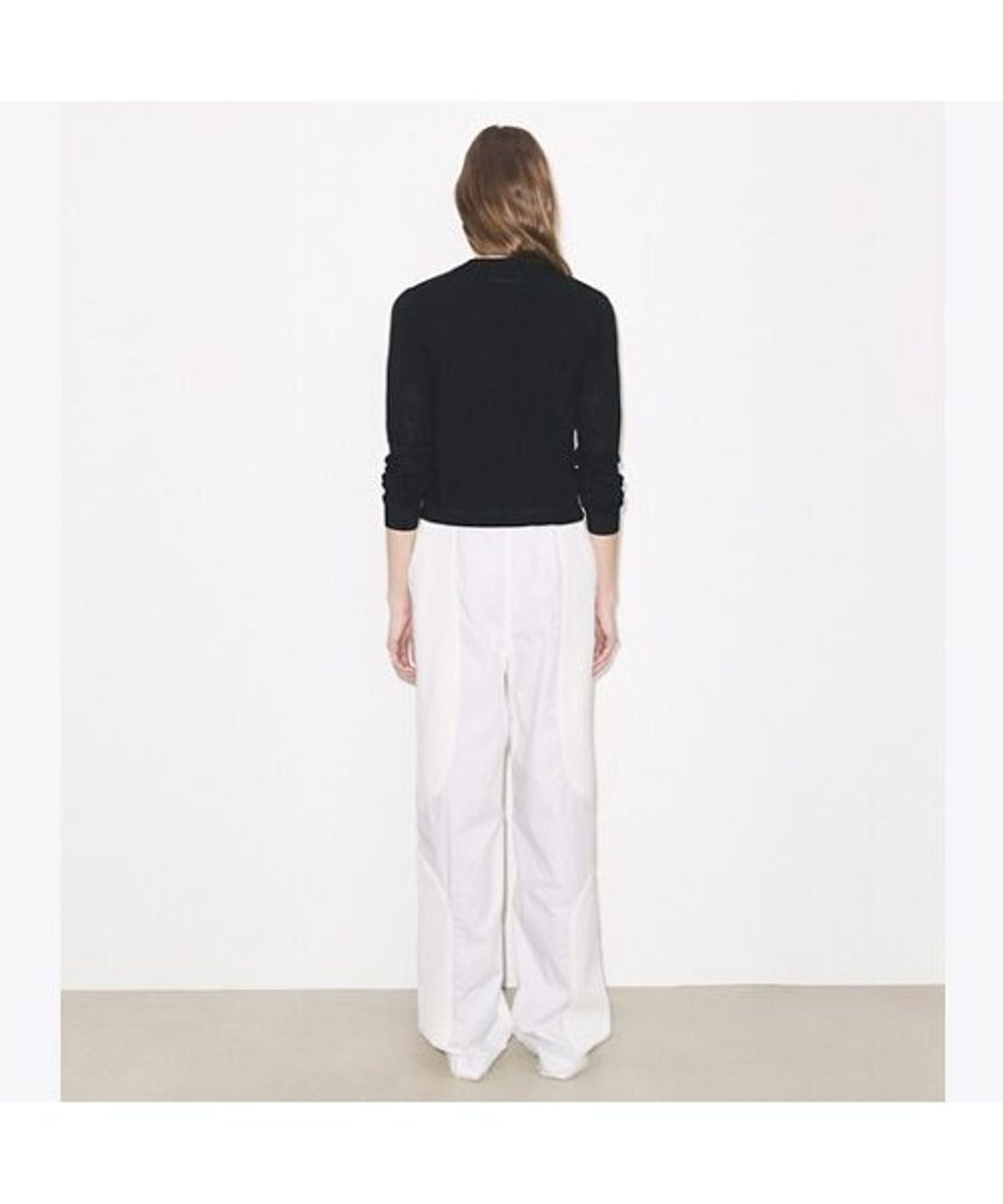 토리버치(TORYBURCH) 포인텔 비스코스 가디건 - 블랙