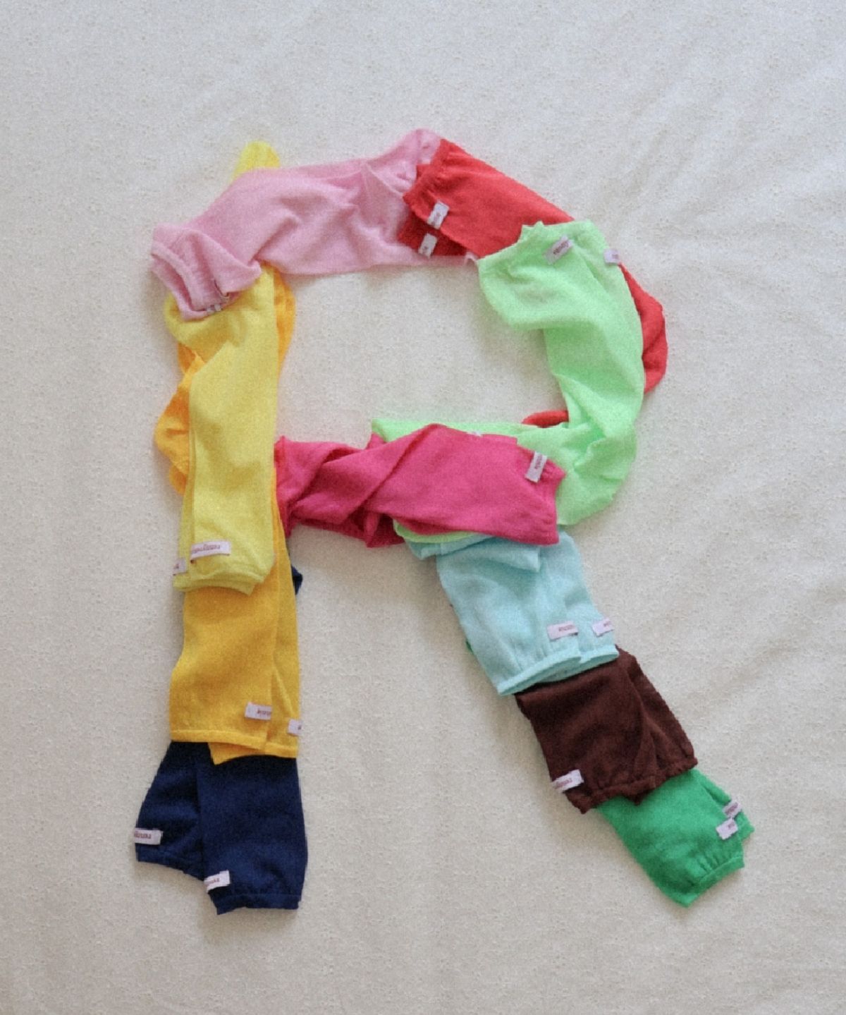 래니래니(RENNYRENNIE) [2pack] COLORING LONG SOCKS - 컬러링 레이어드 여름 양말 16컬러 2족 세트