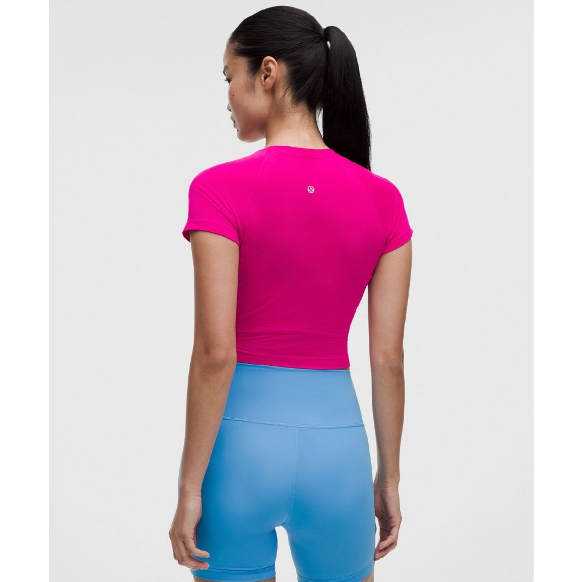 룰루레몬(LULULEMON) 스위프틀리 테크 크롭 숏슬리브 셔츠 2.0  PFRE PFRE