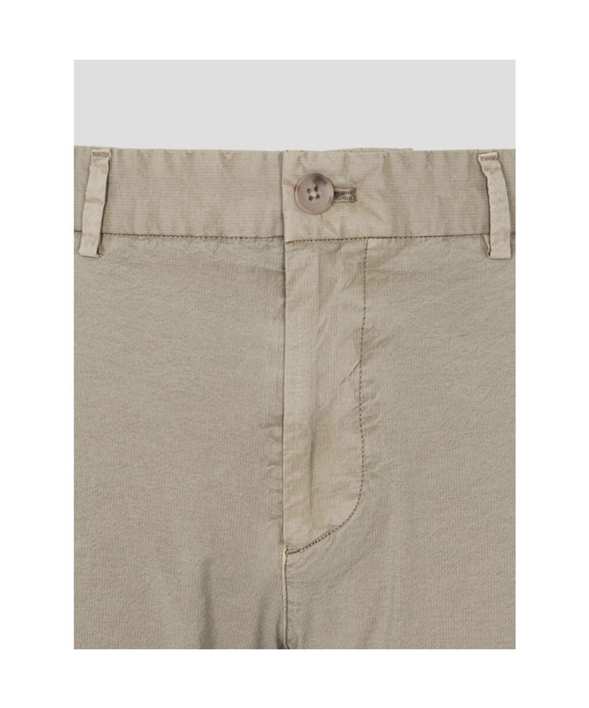 빈폴 멘(BEANPOLE MEN) 여름 가먼트다잉 스탠다드핏 팬츠  카키