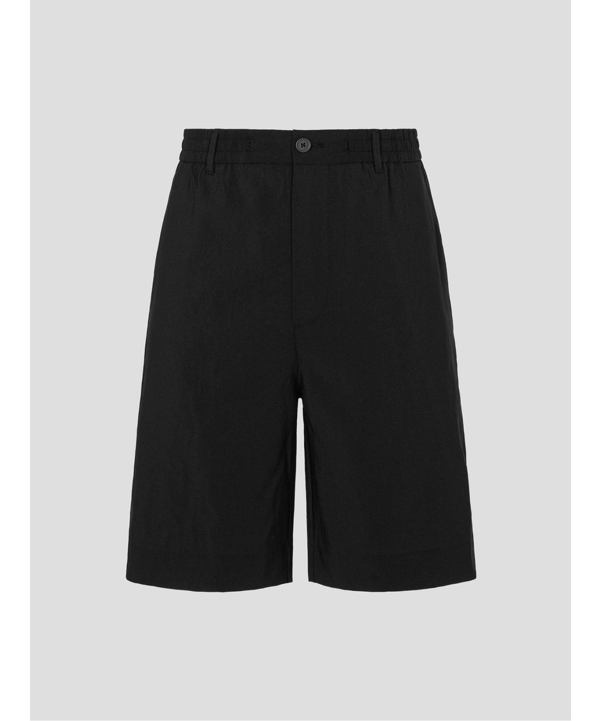 빈폴 멘(BEANPOLE MEN) 젠틀테크 캐주얼 컴포트핏 하프팬츠  블랙