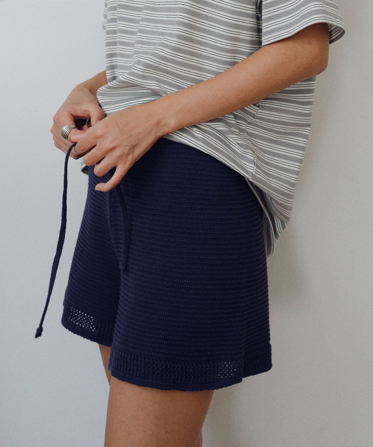 유라고(URAGO) Skashi knit shorts