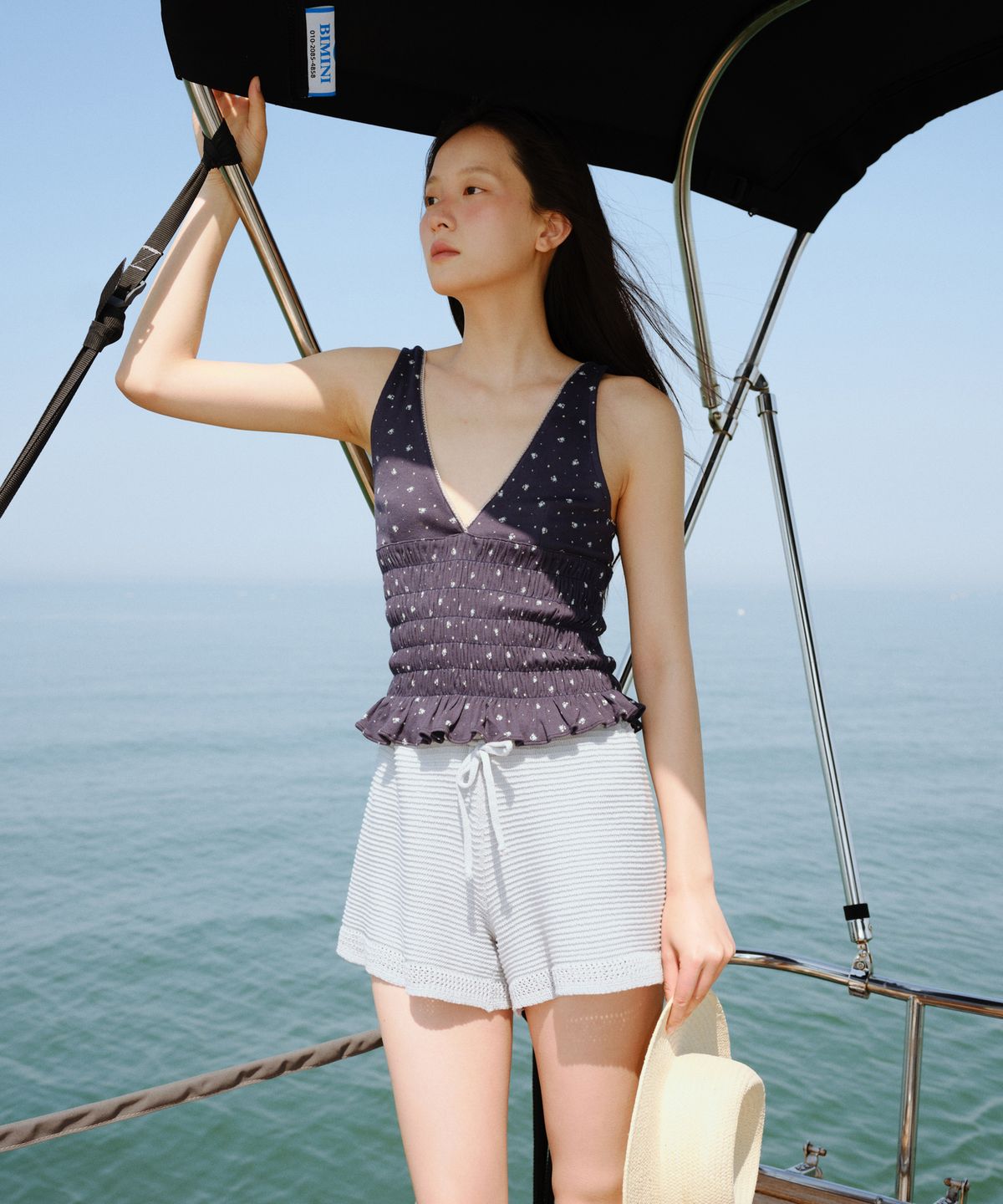유라고(URAGO) Skashi knit shorts