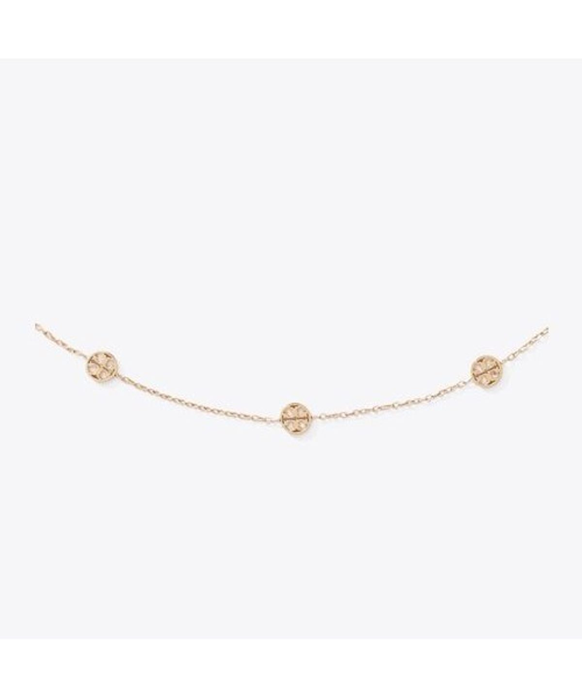 토리버치(TORYBURCH) 아이콘 네크레이스 - 토리 골드