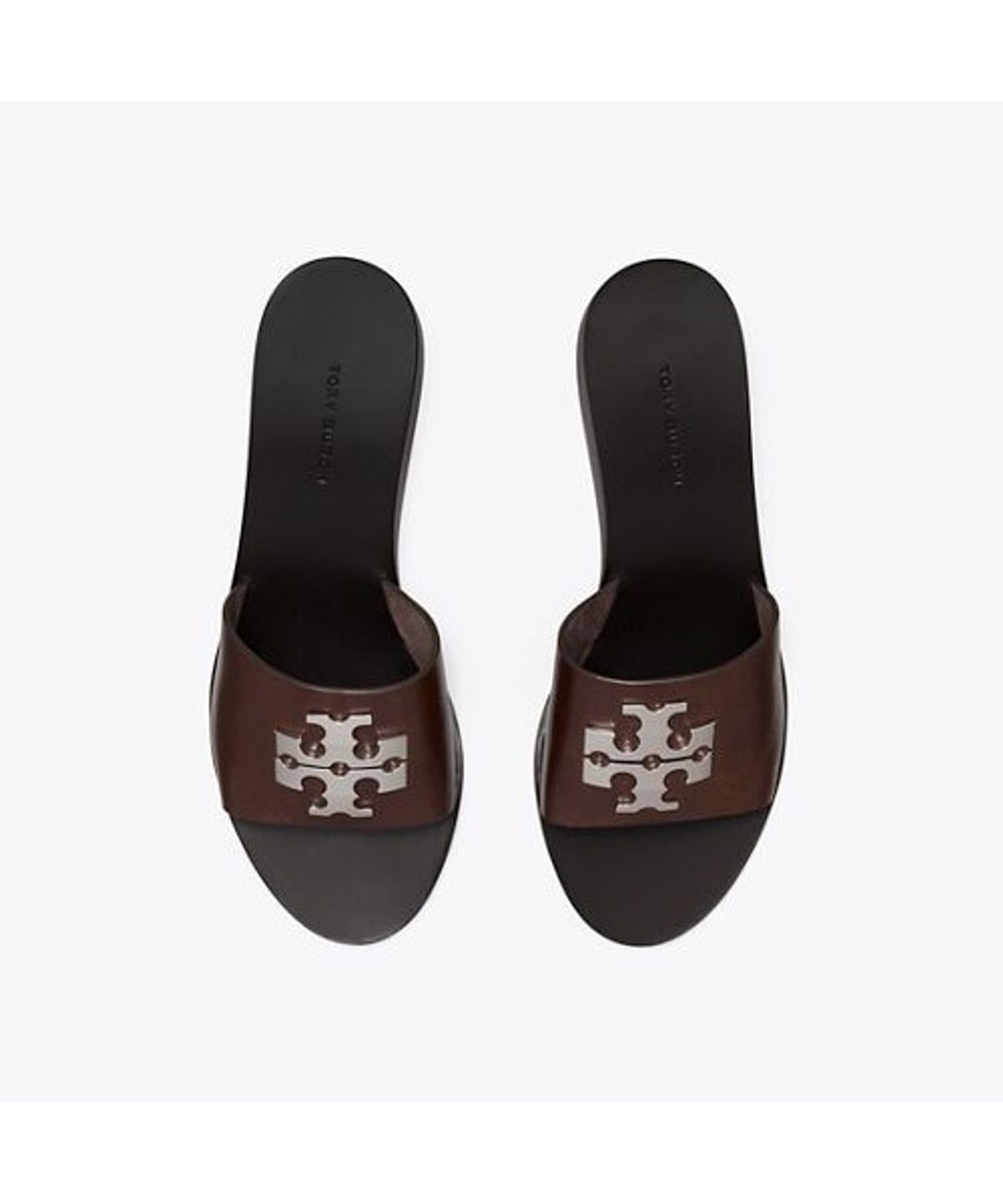 토리버치(TORYBURCH) 찰리 샌들 웻지 40Mm - 티 모로