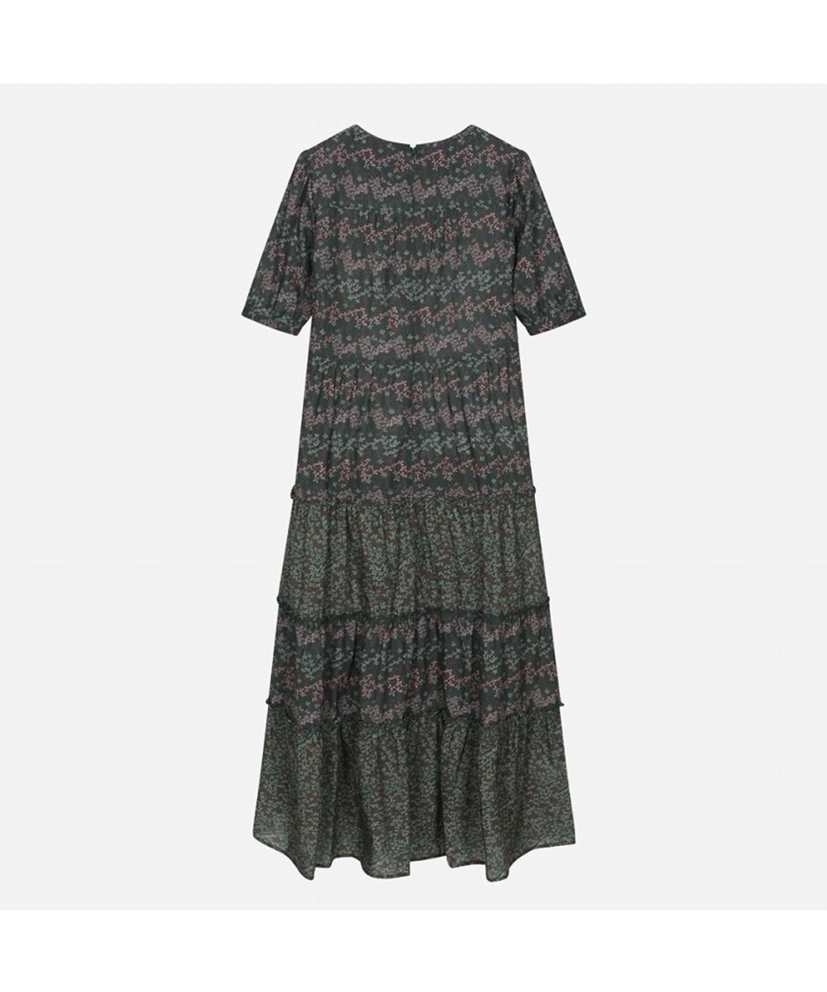 써스데이 아일랜드(THURSDAY ISLAND) 플라워 보더 원피스_T264MOP220W