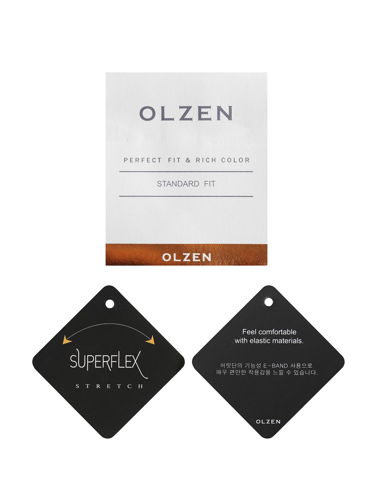 올젠(OLZEN) 남성 멜란지 경량 단품 팬츠_ZOG3PP1371NV
