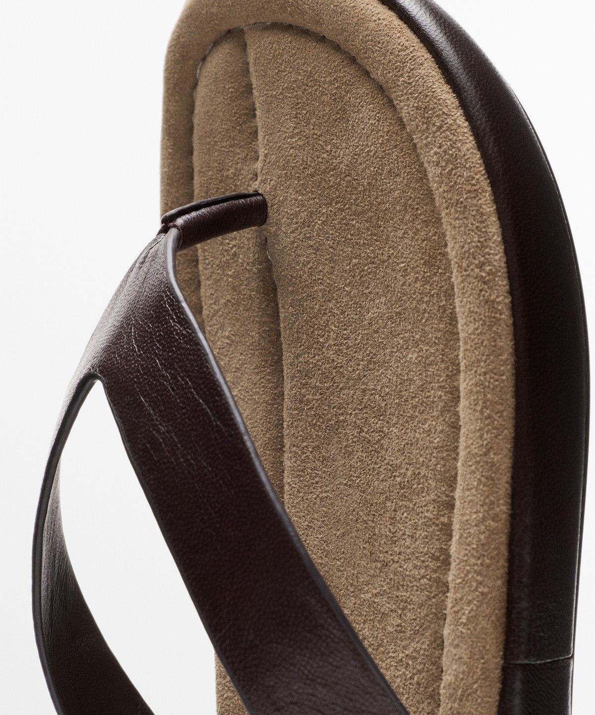 마시모두띠(MASSIMO DUTTI) 플랫폼 가죽 샌들