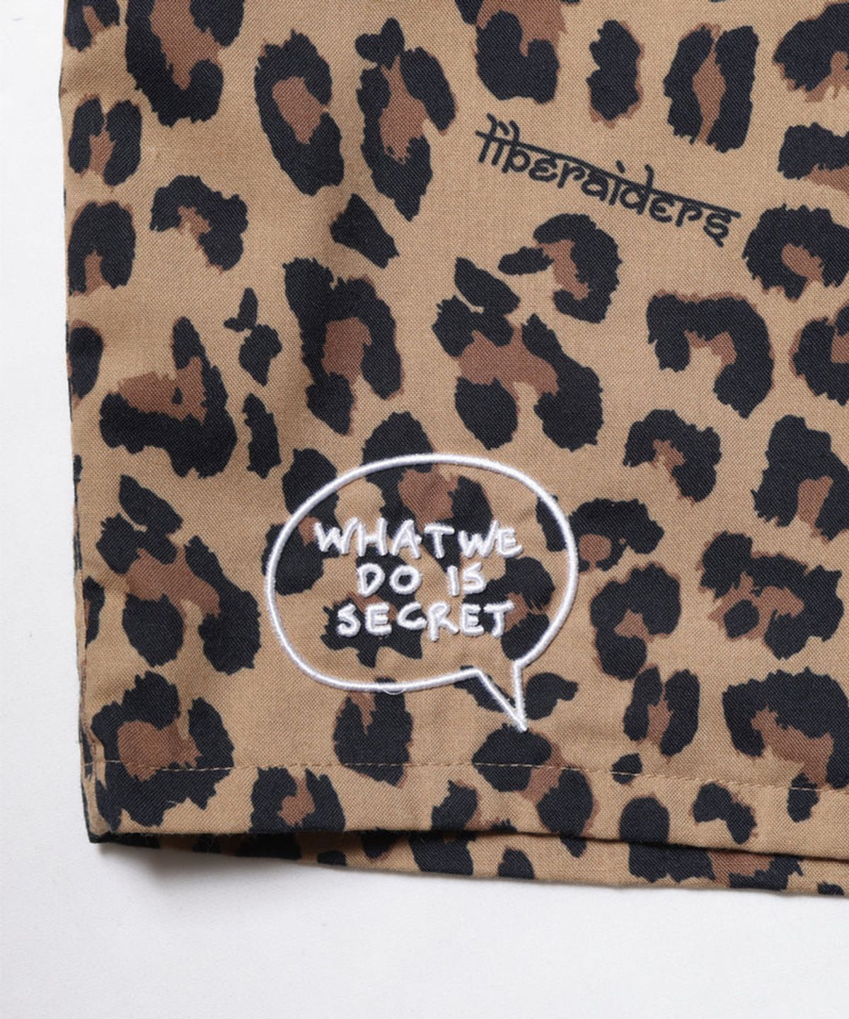 찬스클로딩(CHANCE CLOTHING) NYLON HALF SHORTS - LEOPARD