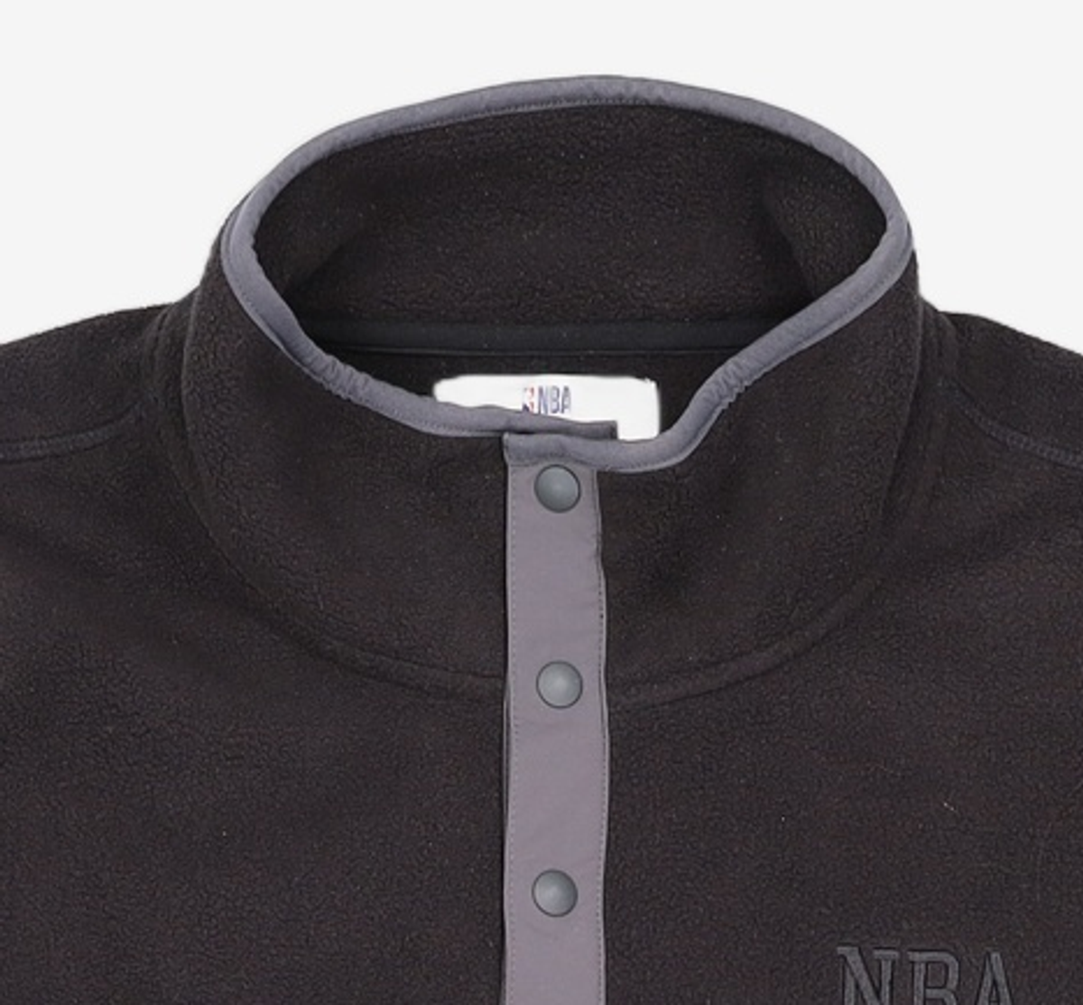 엔비에이(NBA) ESSENTIAL 플리스 하프 집업(N254TS010P) 카키 M