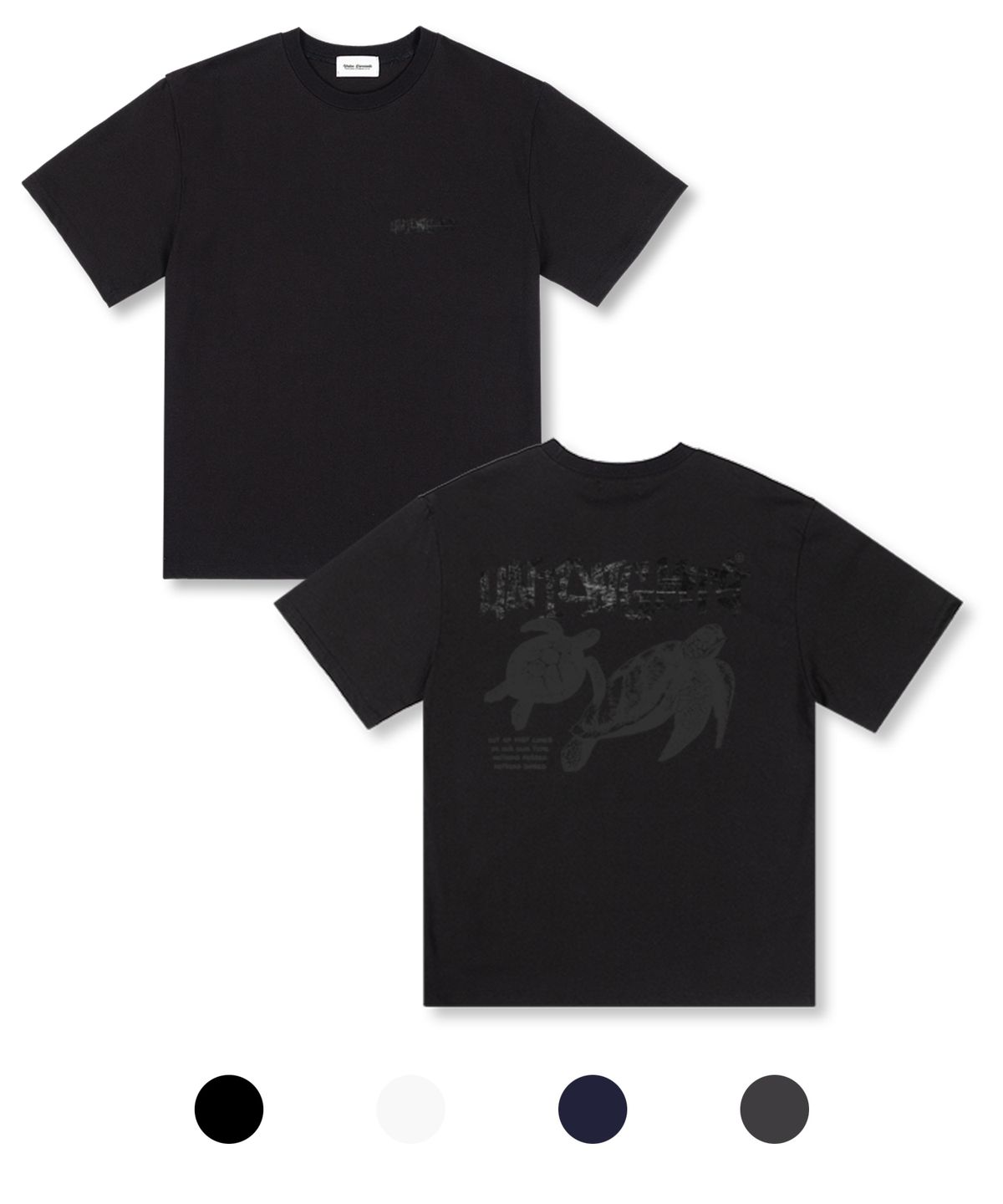 유니온가먼츠(UNION GARMENTS) 인아워원 오버핏 반팔 티셔츠 4COLOR