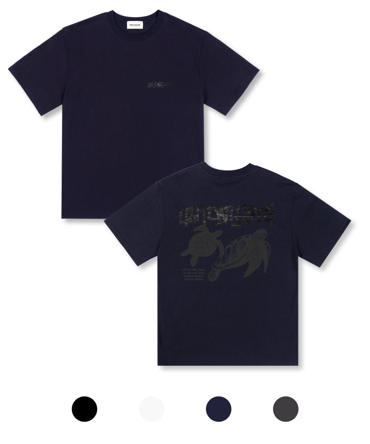 유니온가먼츠(UNION GARMENTS) 인아워원 오버핏 반팔 티셔츠 4COLOR