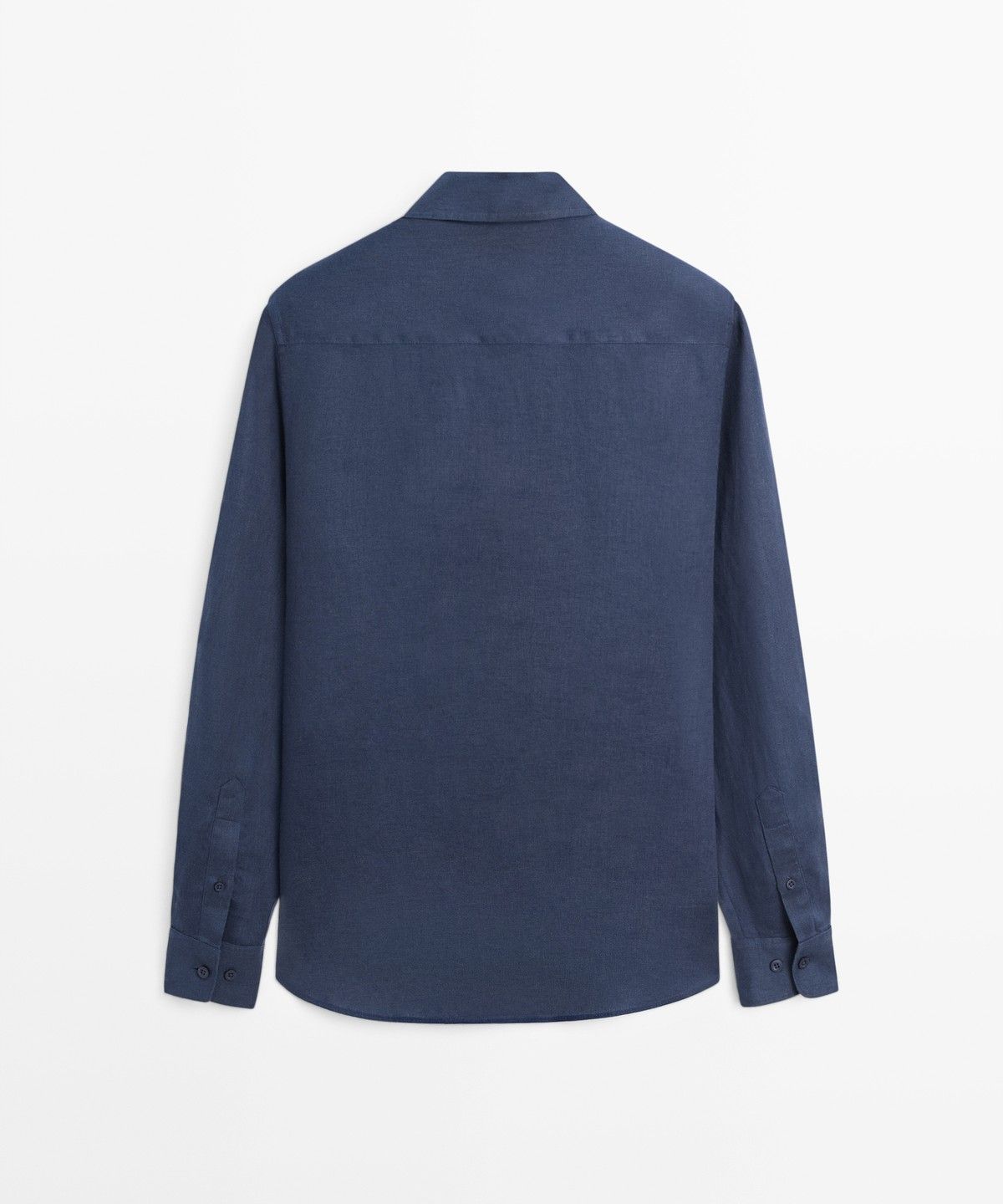 마시모두띠(MASSIMO DUTTI) 100% 린넨 슬림 핏 셔츠