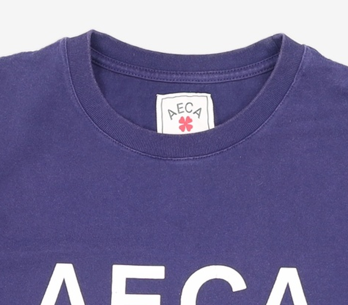 에이카화이트(AECA) 반소매 티셔츠 L