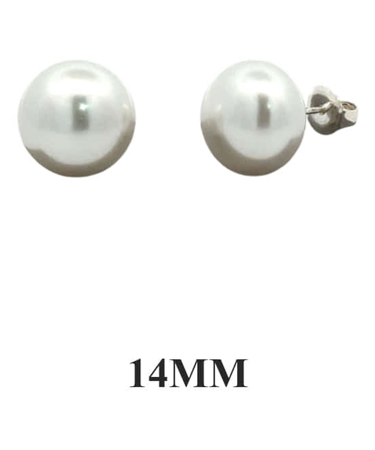 올은(ALLEUN) 실버925 왕진주 진주링 볼드진주 혼주 귀걸이 12mm 14mm 16mm