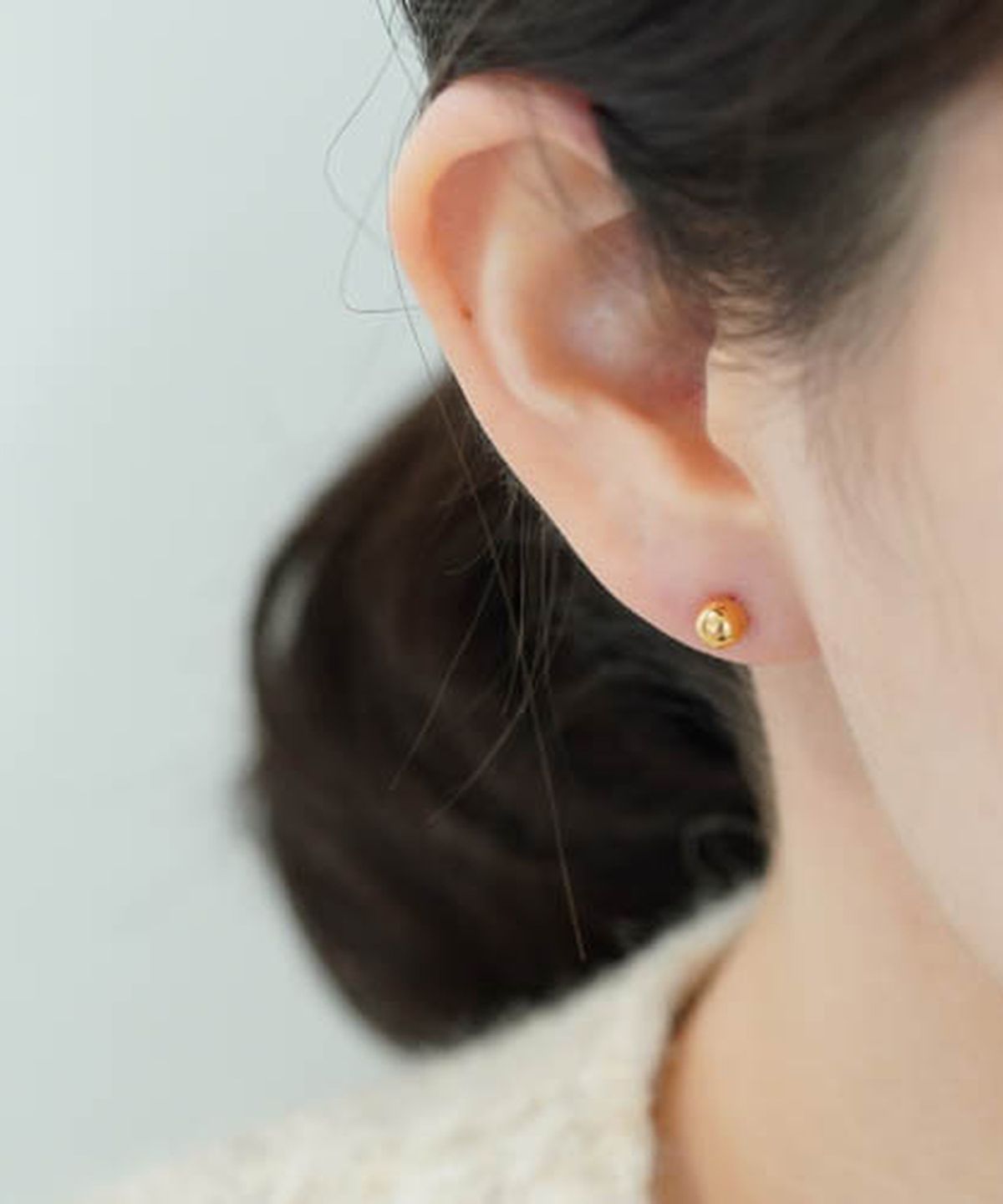 올은(ALLEUN) 실버925 기본 은 볼 귀걸이 4,5,6,8,10mm