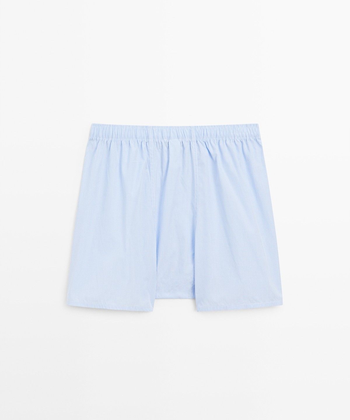 마시모두띠(MASSIMO DUTTI) 100% 코튼 마이크로 체크 팬티