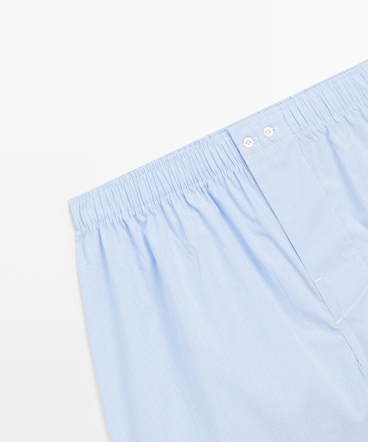 마시모두띠(MASSIMO DUTTI) 100% 코튼 마이크로 체크 팬티