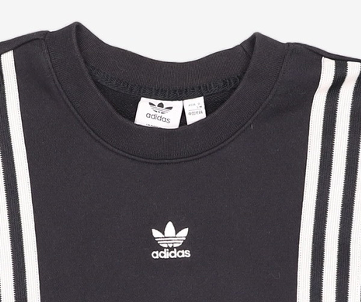 아디다스(ADIDAS) 70s 3S 스웨트셔츠 - 블랙 / IK7869 S/M