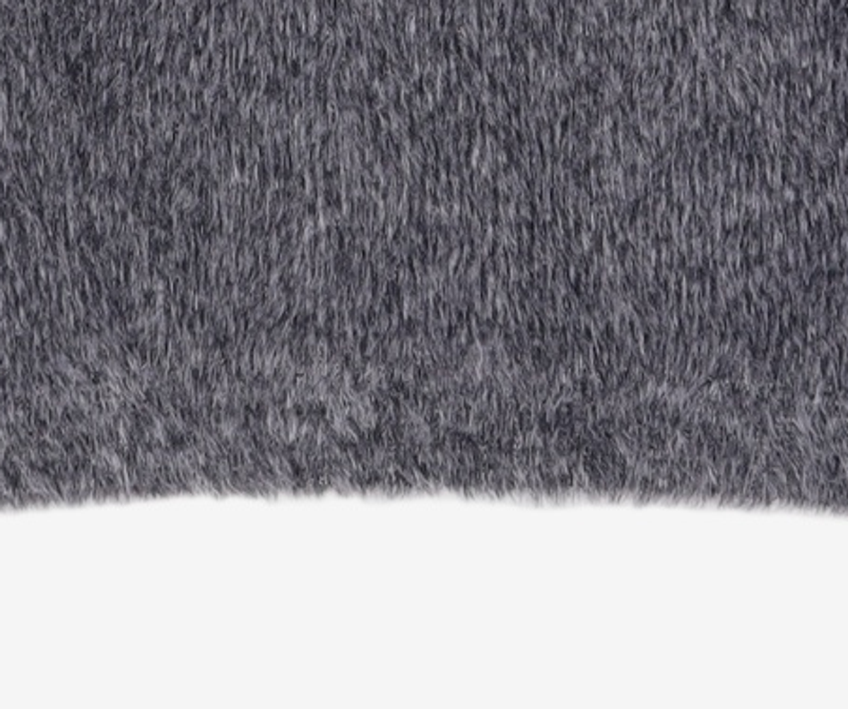 노매뉴얼(NOMANUAL) (시그니처종료)CROPPED HAIRY KNIT - 5 COLOR M