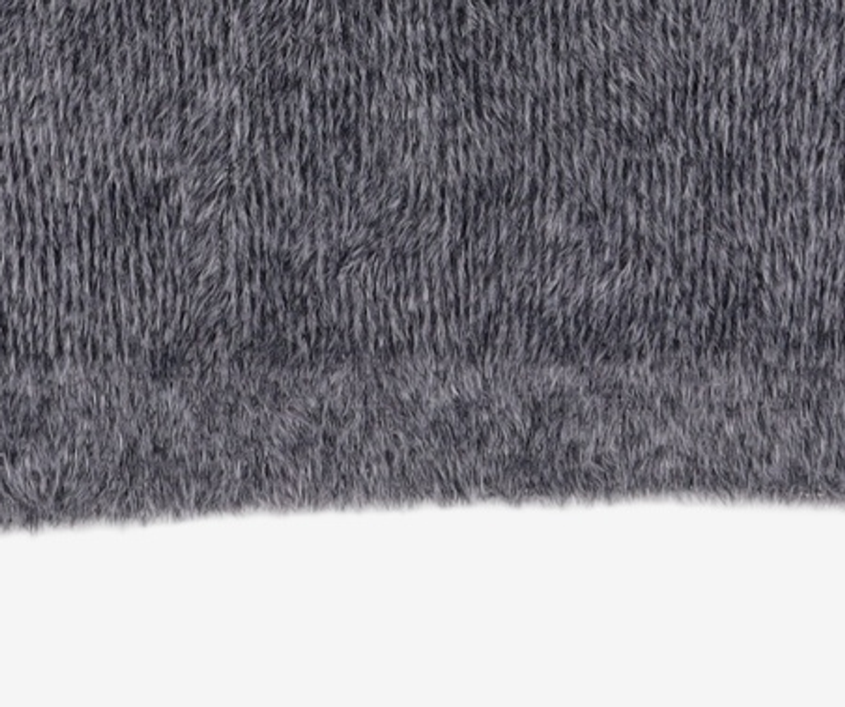 노매뉴얼(NOMANUAL) (시그니처종료)CROPPED HAIRY KNIT - 5 COLOR M