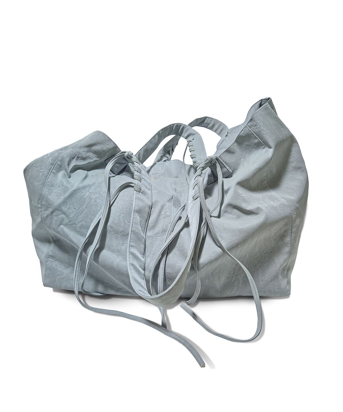 정도(JUNGDO) HEXA STRAP TOTE BAG . MIST BLUE
