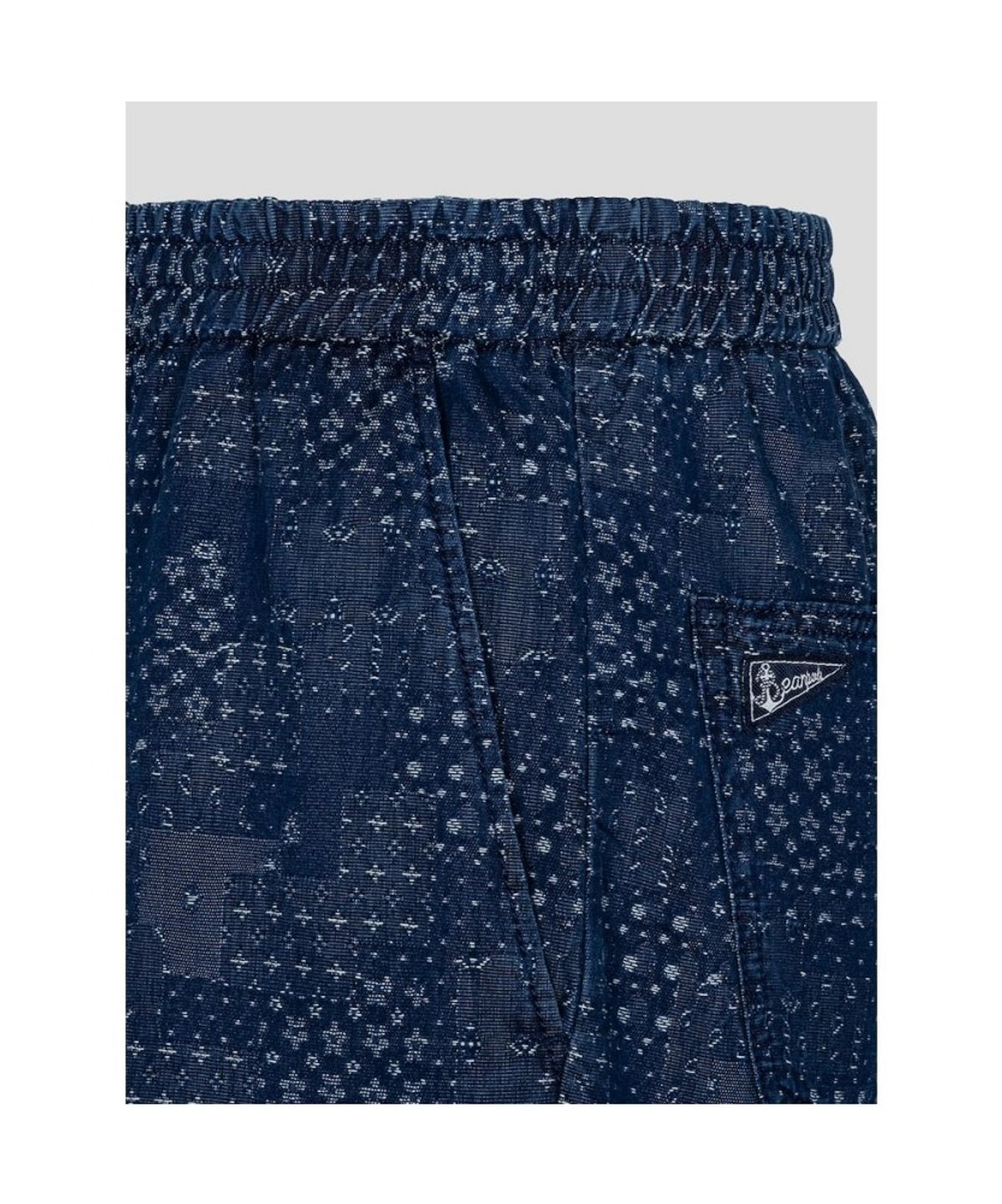 빈폴 멘(BEANPOLE MEN) 마린 데님 하프 팬츠  네이비