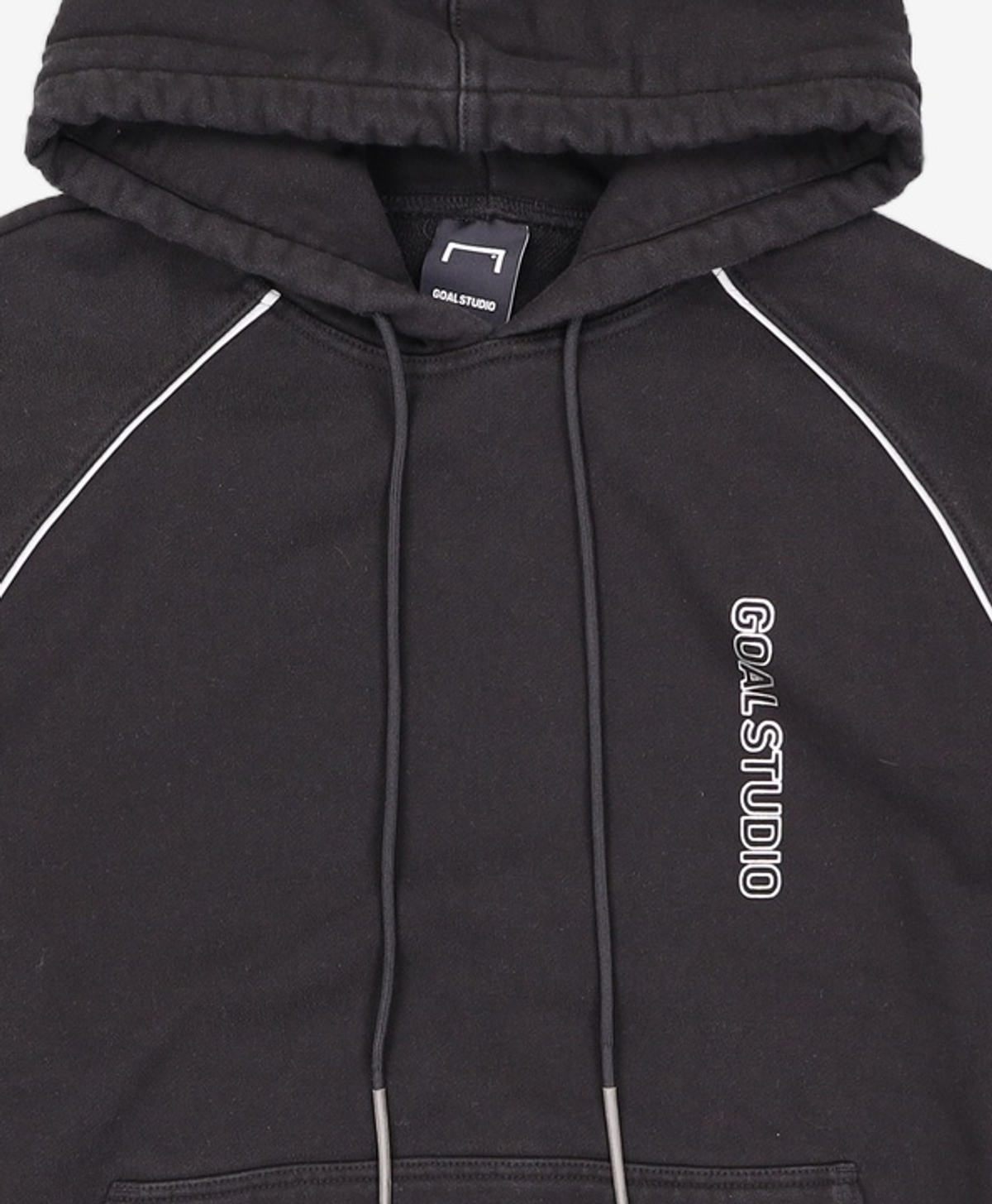골스튜디오(GOALSTUDIO) PIPING HOODIE M