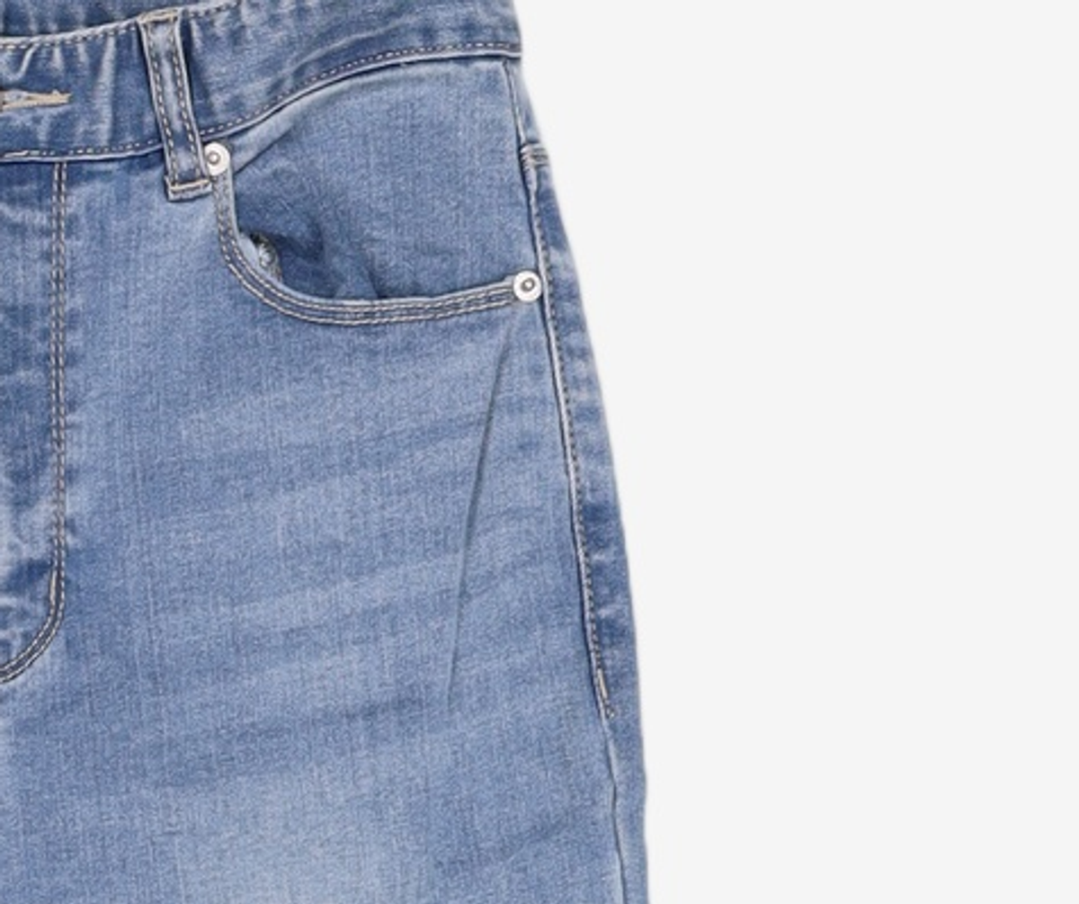 미쏘(MIXXO) 청/데님 팬츠 30