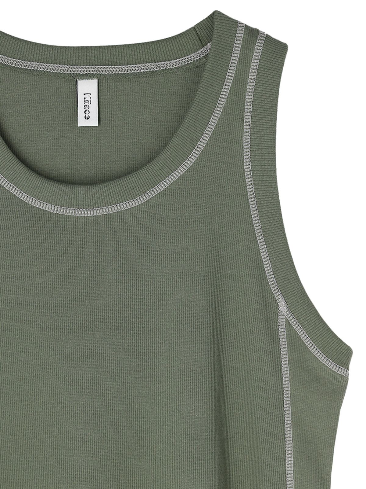 키아세(KIIACE) Cover Tank Top Green