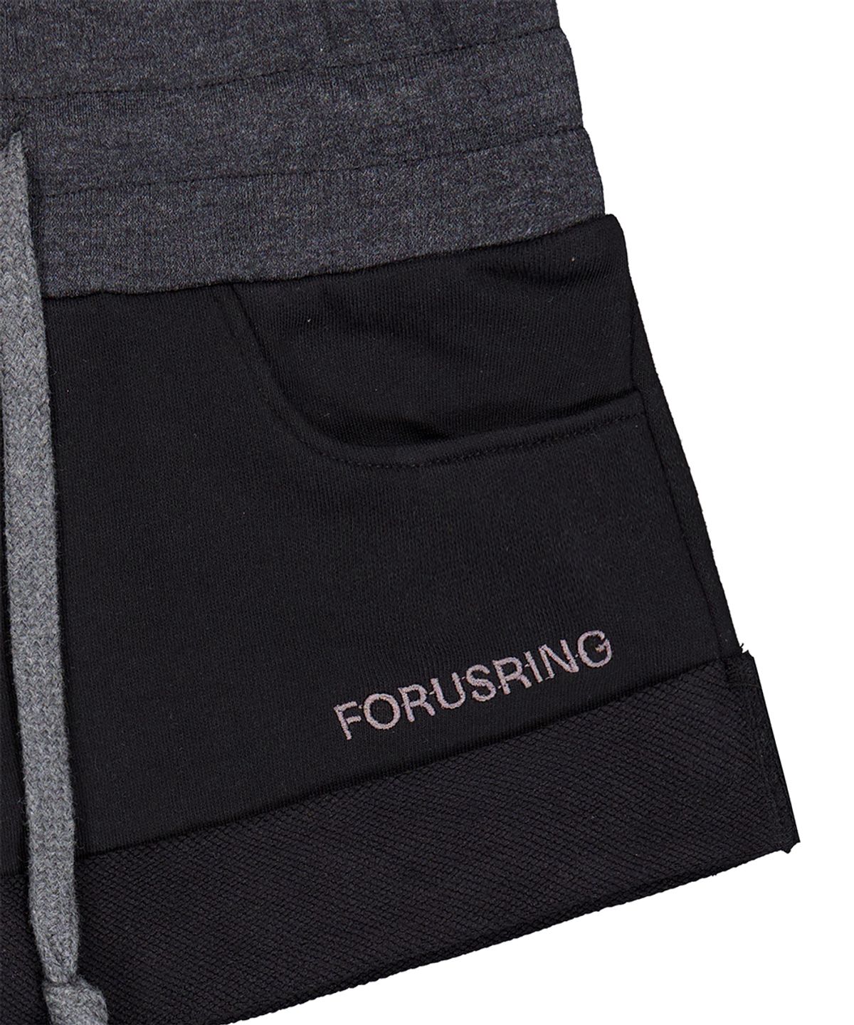 포어링(FORUSRING) Cupid mini sweat shorts (black)