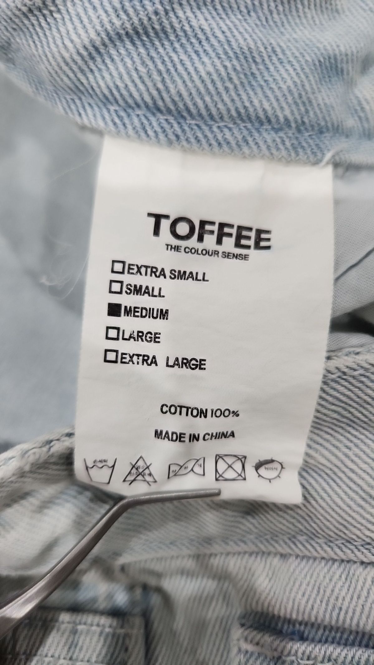 토피(TOFFEE) 청/데님 팬츠 M