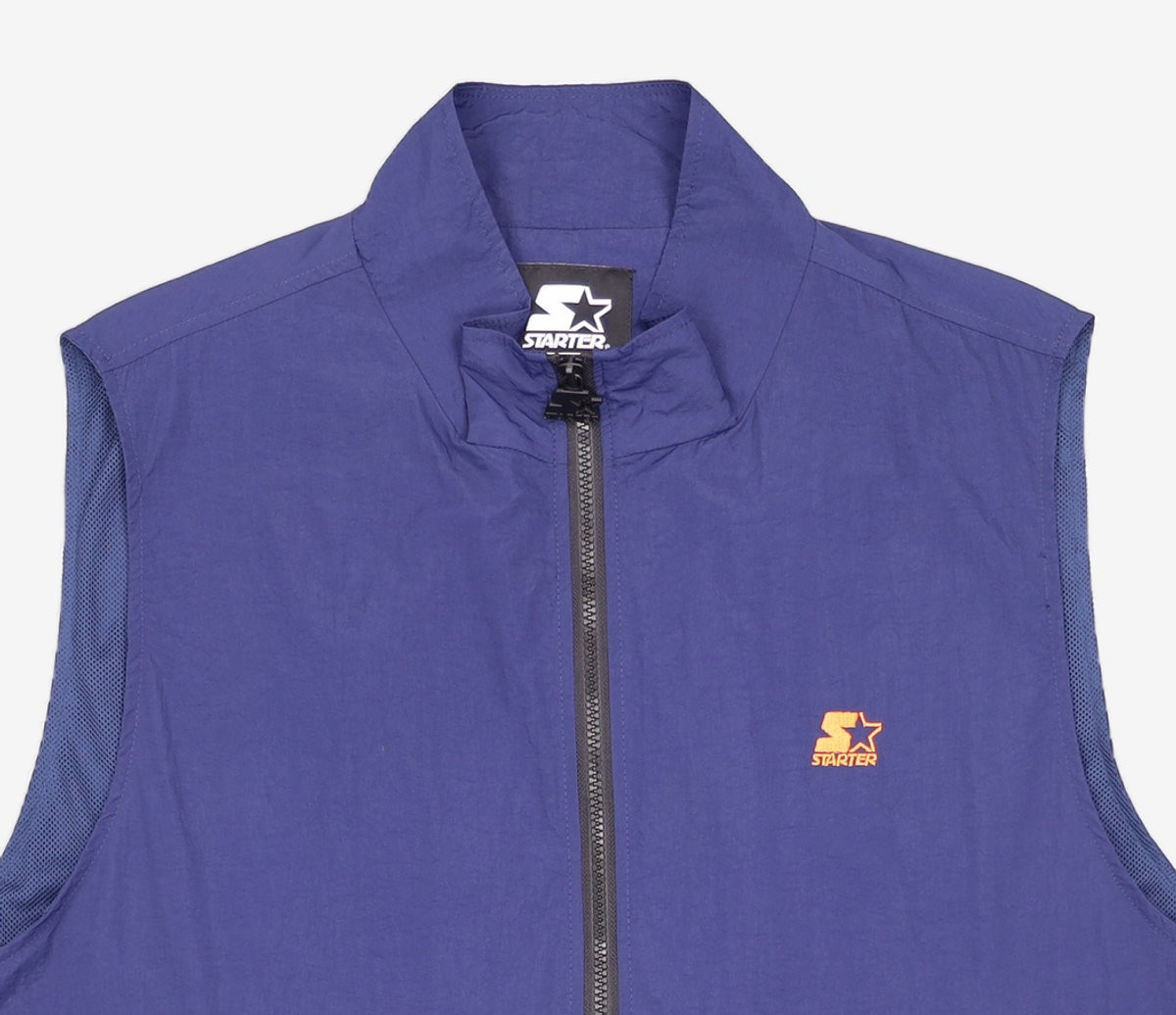 스타터(STARTER) 나일론 조끼 집업 STARTER NYLON VT ZIP UP L