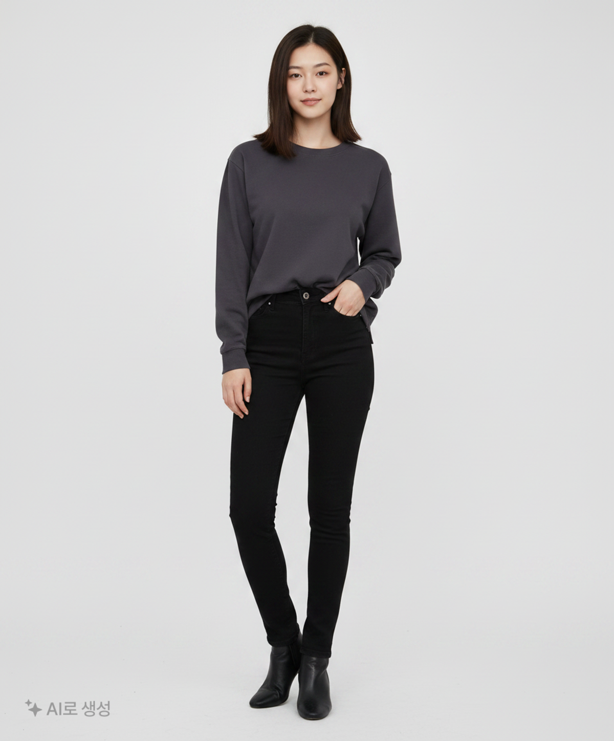 유니클로(UNIQLO) 긴소매 티셔츠 M
