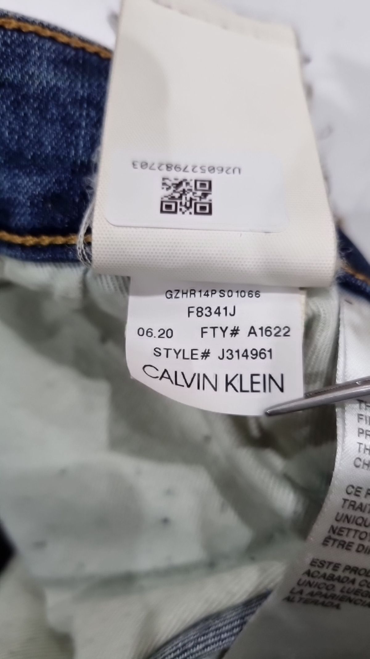 캘빈클라인 진(CALVIN KLEIN JEANS) 청/데님 팬츠 34