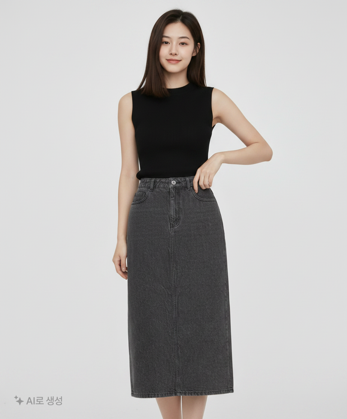 베러데님(BETTER DENIM) 롱스커트 28