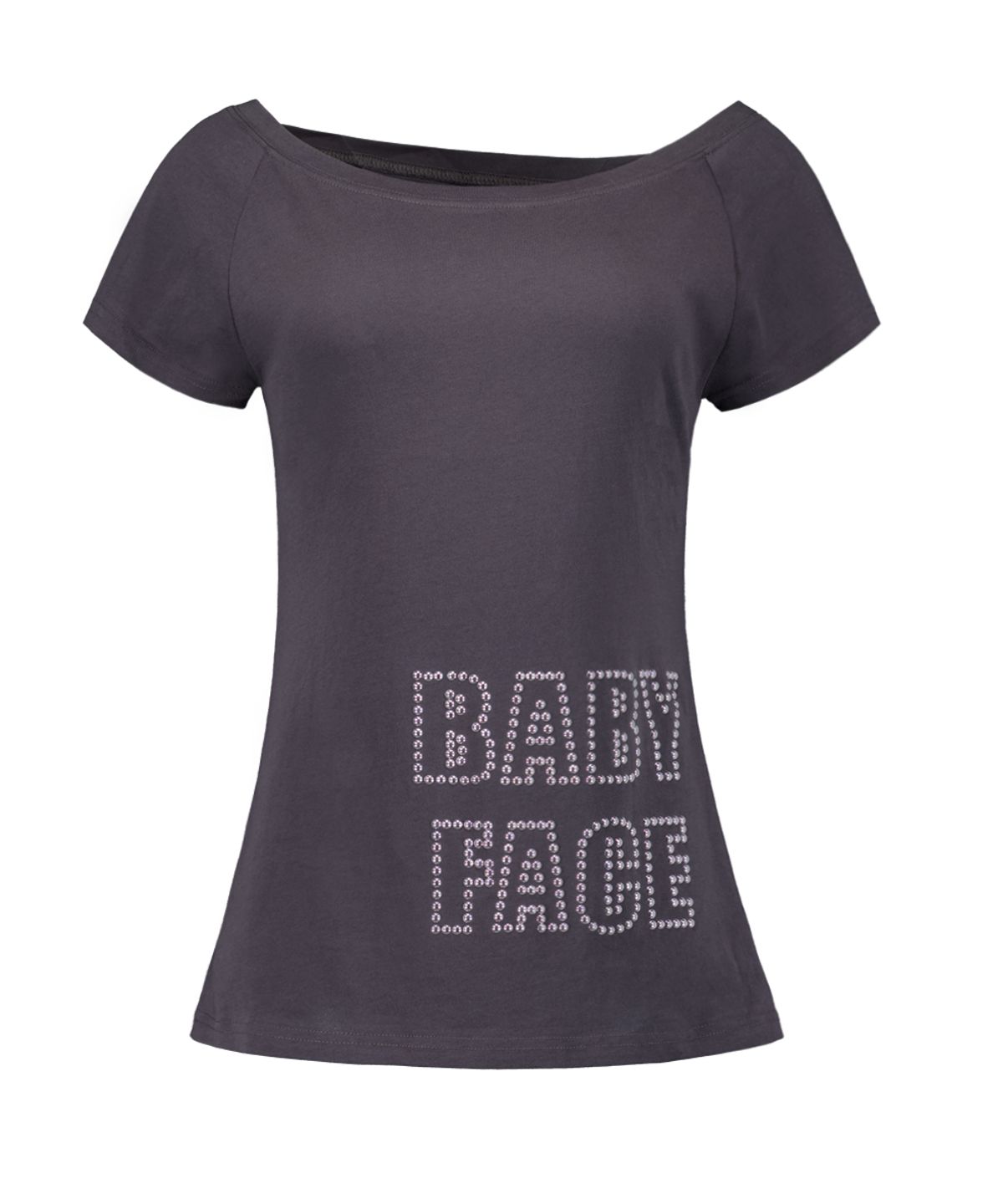 포어링(FORUSRING) Baby face box tee (charcoal)